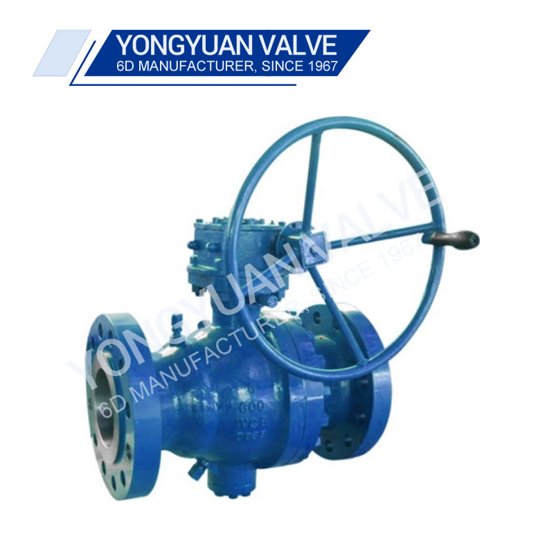 API 6D 2 MẢNH Trunnion Ball Valve